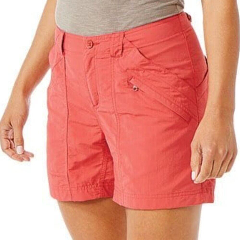 Royal Robbins Backcountry Orange Shorts Size 6